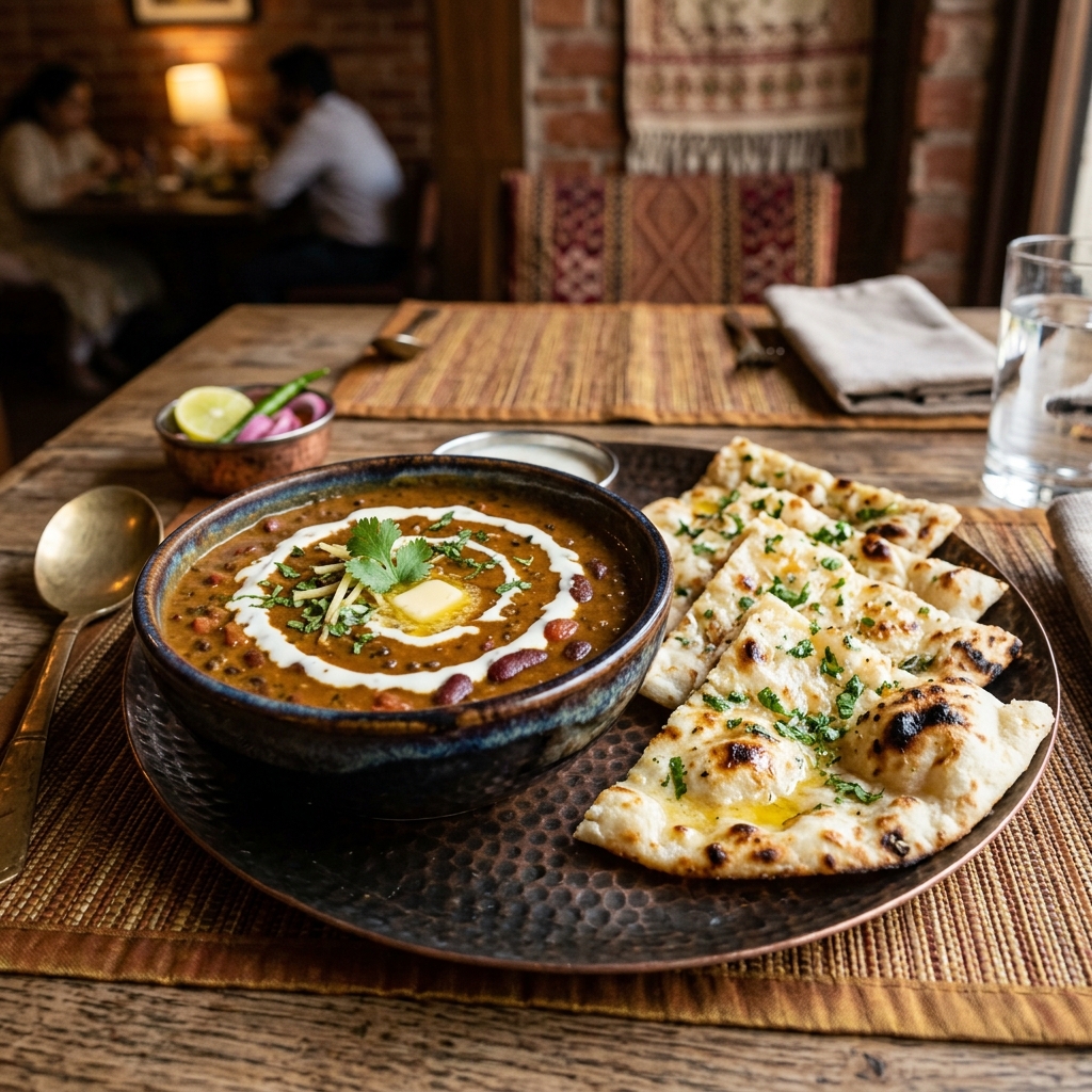 Dal Makhni + 1 Butter Naan