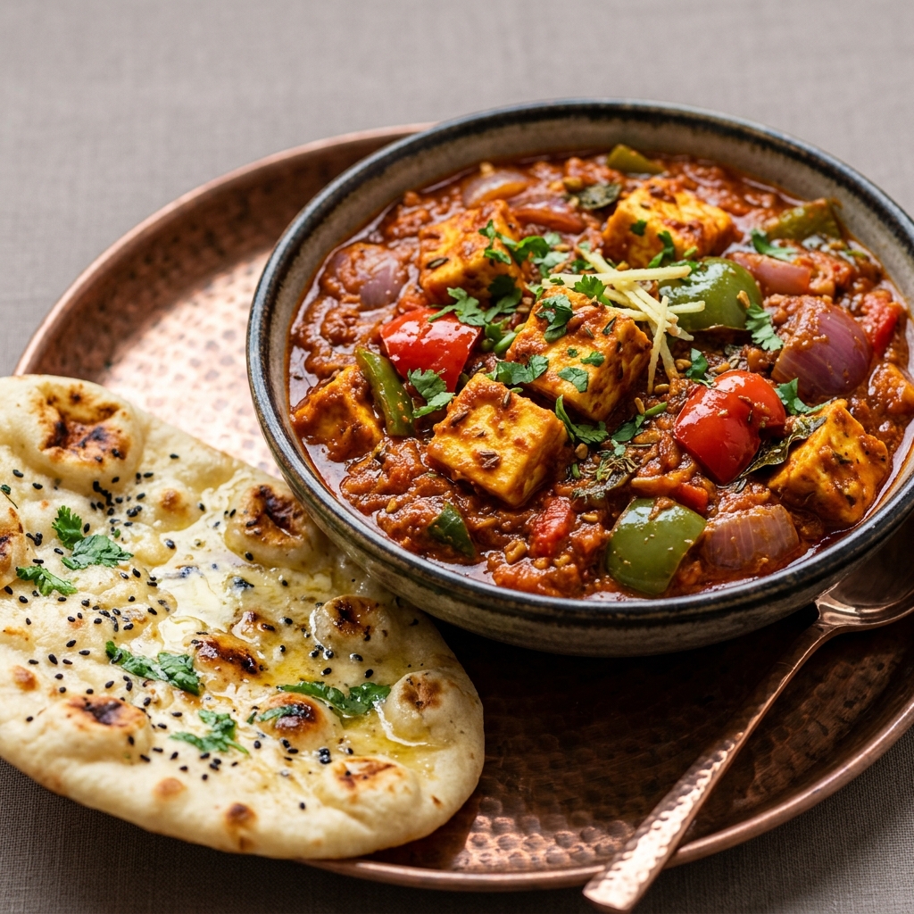 Kadhai Paneer + 1 Butter Naan