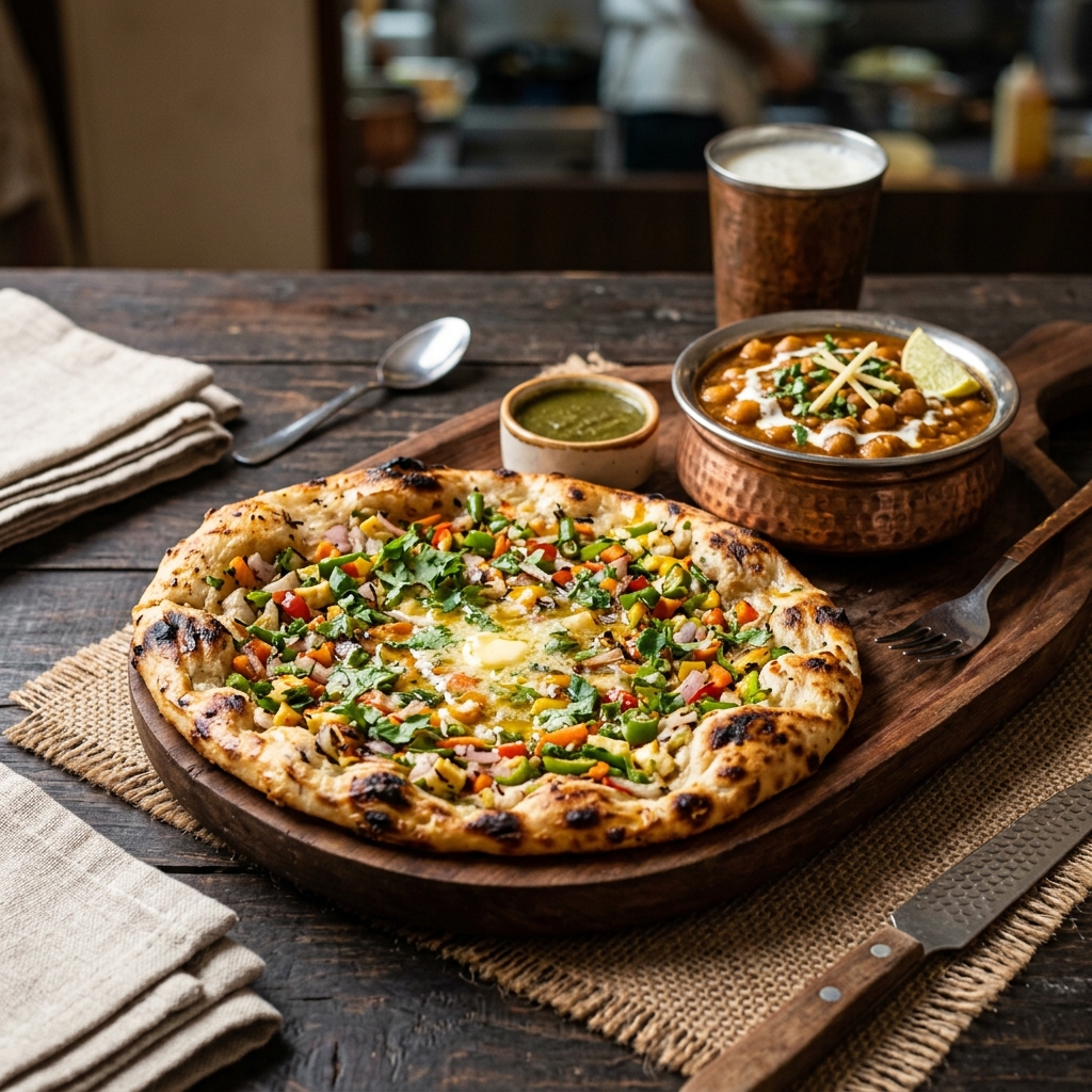 Mix Veg Kulcha
