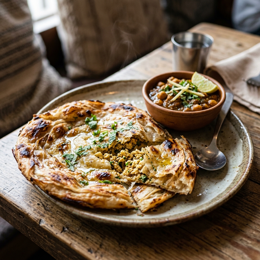 Paneer Patti Kulcha